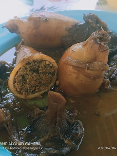 Una foto de Calamares rellenos