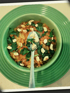 A picture of Cabbage Curry.