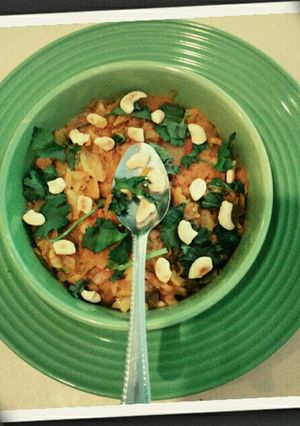 A picture of Cabbage Curry.