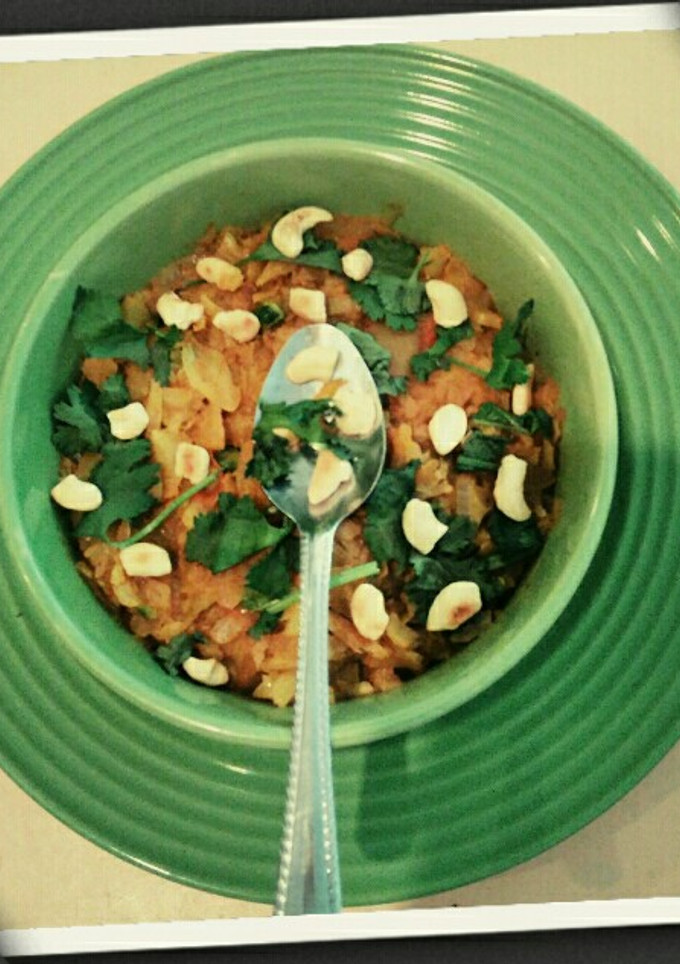 A picture of Cabbage Curry.