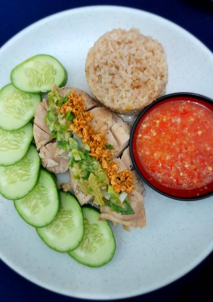 Hainan Rice Rice Cooker Resep Nasi Hainan Rice Cooker oleh Nani Wahyuni Hwang - Cookpad