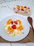 Fruit Salad with Yogurt Cream