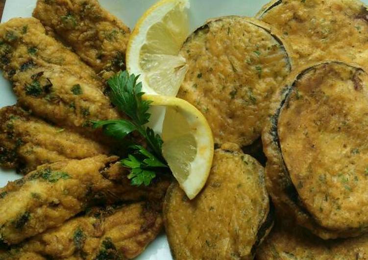 بينيي البادنجان المقلي🍆🍆