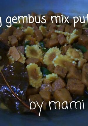 Foto resep Oseng Tempe Gembus mix Putren