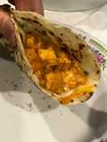 Pan plano de ajo