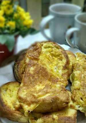 Foto resep French toast alias roti goreng telur ala Lin's cakes