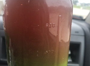 A picture of Alkaline - Powerful Amaranth Greens (Juiced)😲.