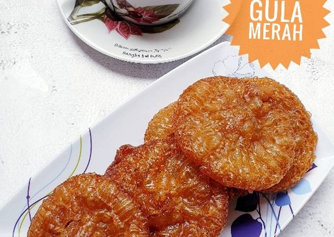 Kue cucur gula merah