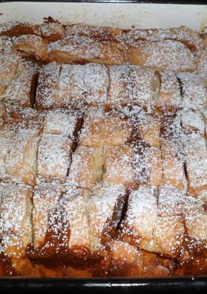 Una foto de Budín "sanguichito" relleno