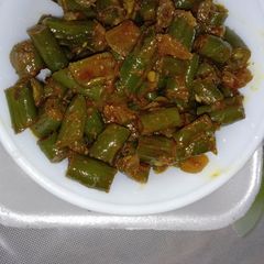 A picture of Beans masala.