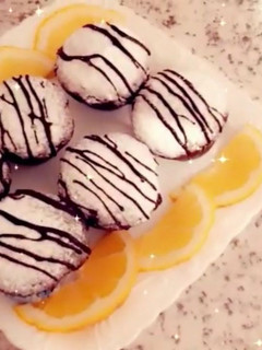 صورة لوصفة كب كيك بالبرتقال المعسل وحبيبات الشوكولاته