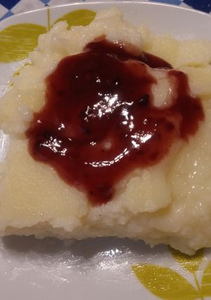 Una foto de Sémola con leche