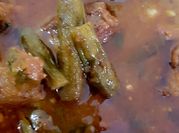 A picture of bhindi gosht
