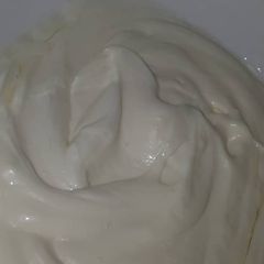 A picture of Homemade mayonnaise.
