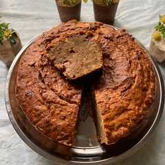A picture of Banana Bread Tanpa Mixer.