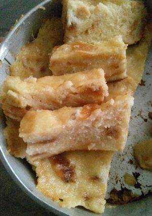 Foto resep Puding Roti Kukus / Panggang Sederhana