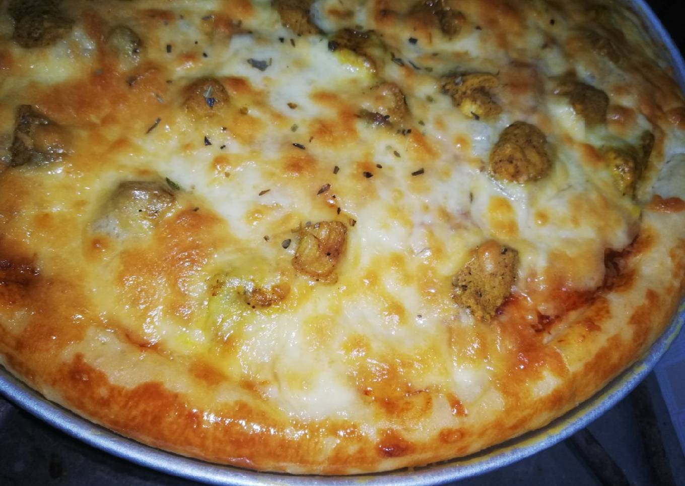 Tikka pizza