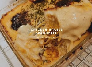 Foto resep Chicken Spaghetti brulee