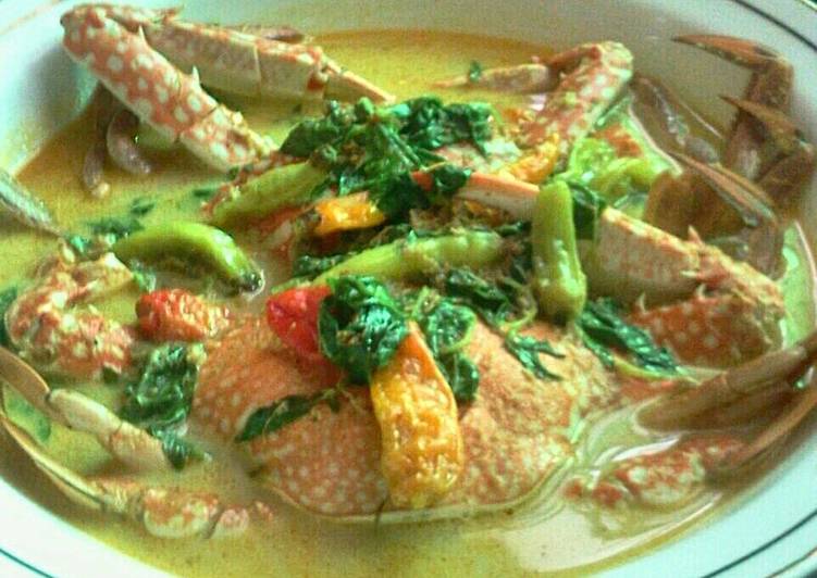 Rajungan Kuah Kare Pedas