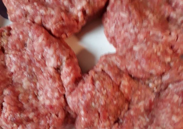 Recipe of Favorite Prepping for the Grill, Hamburgers