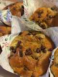 Muffin banana e cioccolato senza zucchero aggiunto