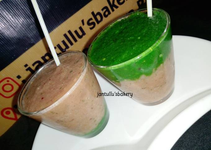 Simple Way to Make Popular Mix fruits smoothie for Breakfast Food