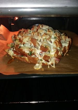 Töltött kenyerecském recept fotója
