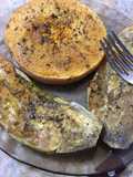 Zapallo y batata al curry