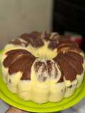 Bolu Kukus Vanilla Coklat filling Nutella