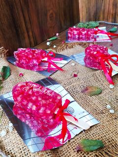 عکسی از دستور ژله چوبی انار