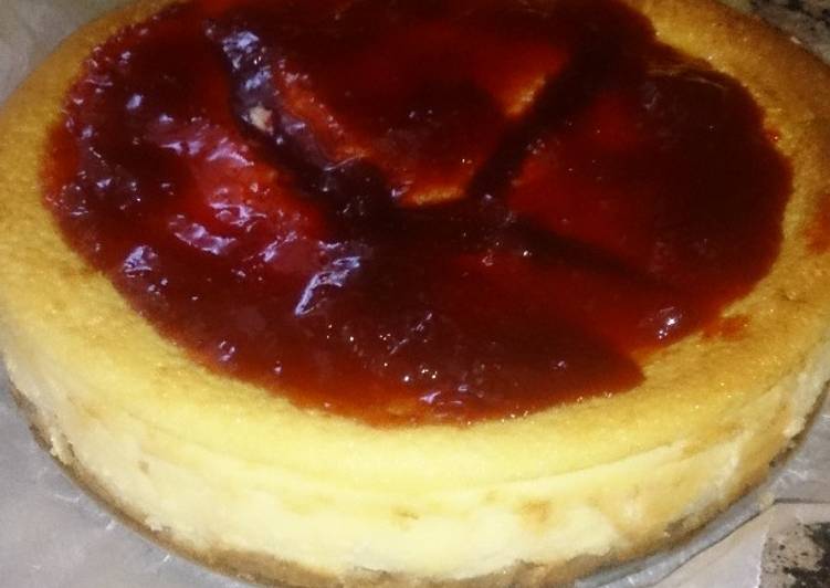 Tarta de queso al horno