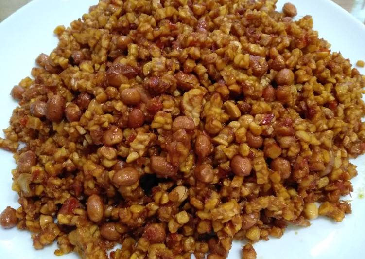 Kiat-kiat memasak Cara bikin kering tempe kacang tanah sedap