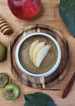 Une photo de 🍎 Compote de pommes (pour la base de mes compotes)