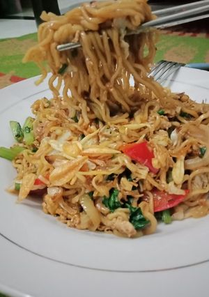 Foto resep Mie goreng suka suka