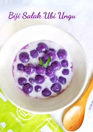 Foto resep Biji Salak Ubi Ungu