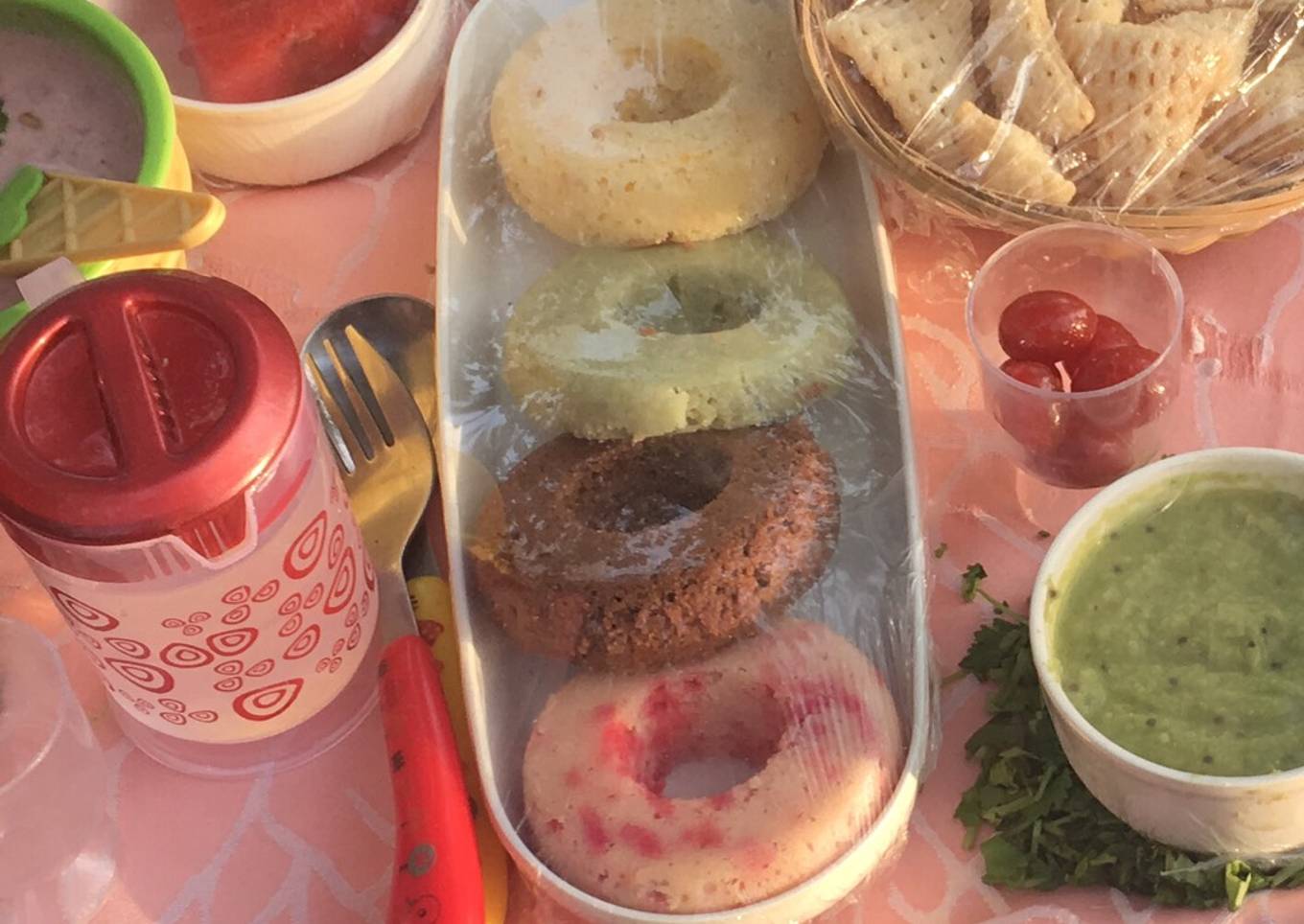 Donut dhokla(healthy version)