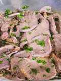 Lengua a la vinagreta clásica y sabrosa