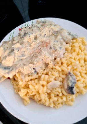 Foto resep Fillet ayam dengan mushroom cream sauce