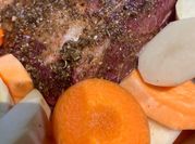 A picture of beef sirloin tip