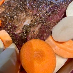 A picture of Sirloin beef rub.