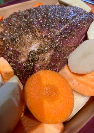 A picture of Sirloin beef rub.