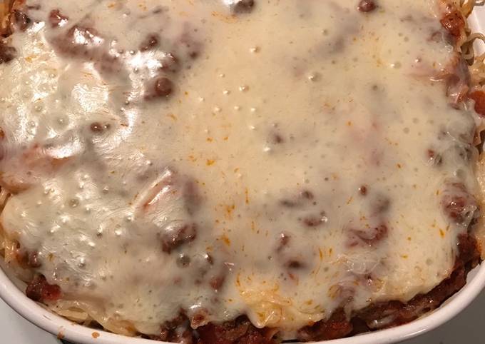 Simple Way to Make Award-winning Baked Spaghetti