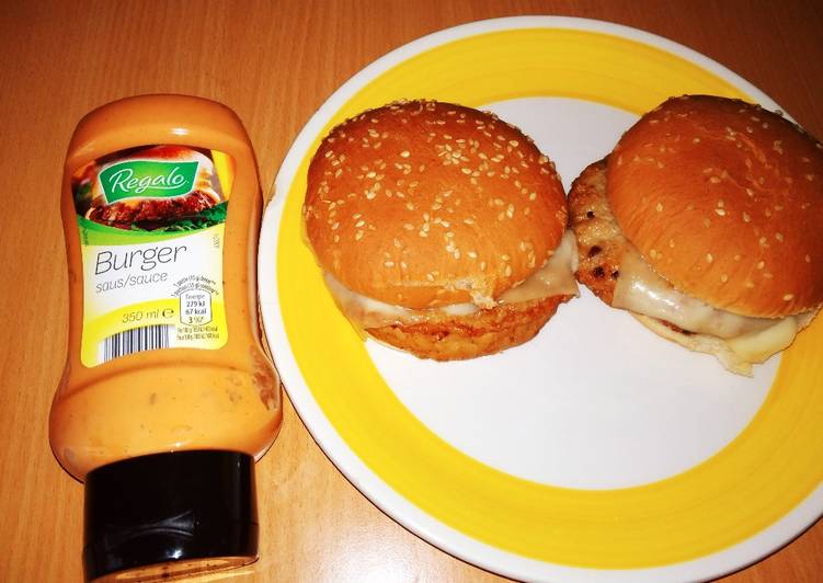 How to Serve Quick Chicken burger