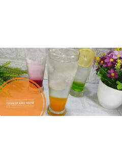 Foto resep Minuman Mocktail Orange Squash
