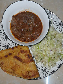 A picture of Pumpkin chapatis.