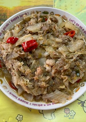 沙茶包心菜 的食譜成品照片
