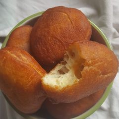 A picture of Coconut Lemon Mandazi.
