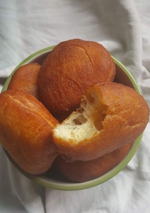 A picture of Coconut Lemon Mandazi.