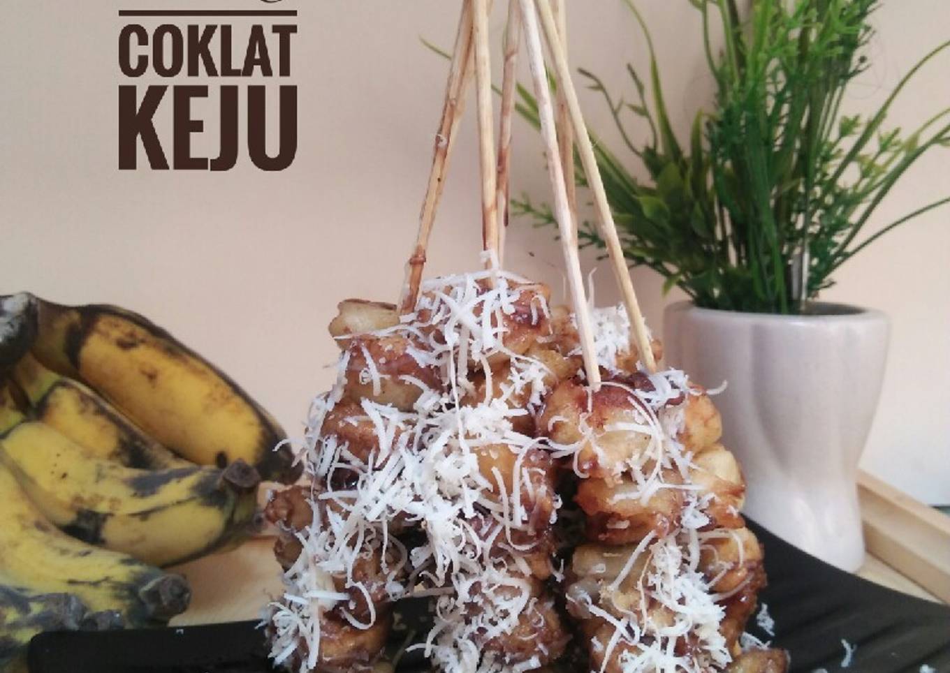 29 - 1 Sate Pisang Coklat Keju