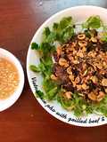 Sweet and Sour Mixed Pho with Grilled Beef